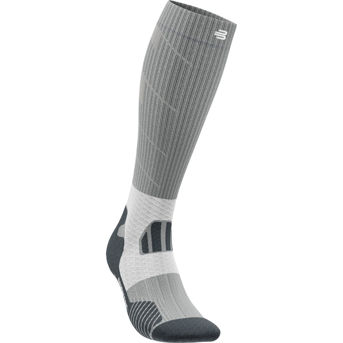 Bauerfeind Trail Run Compression Socks Women-Grey