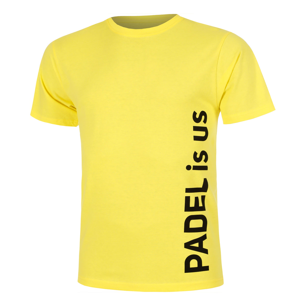 Padel-Point Padel Is Us T-Shirt Men-Yellow,Black