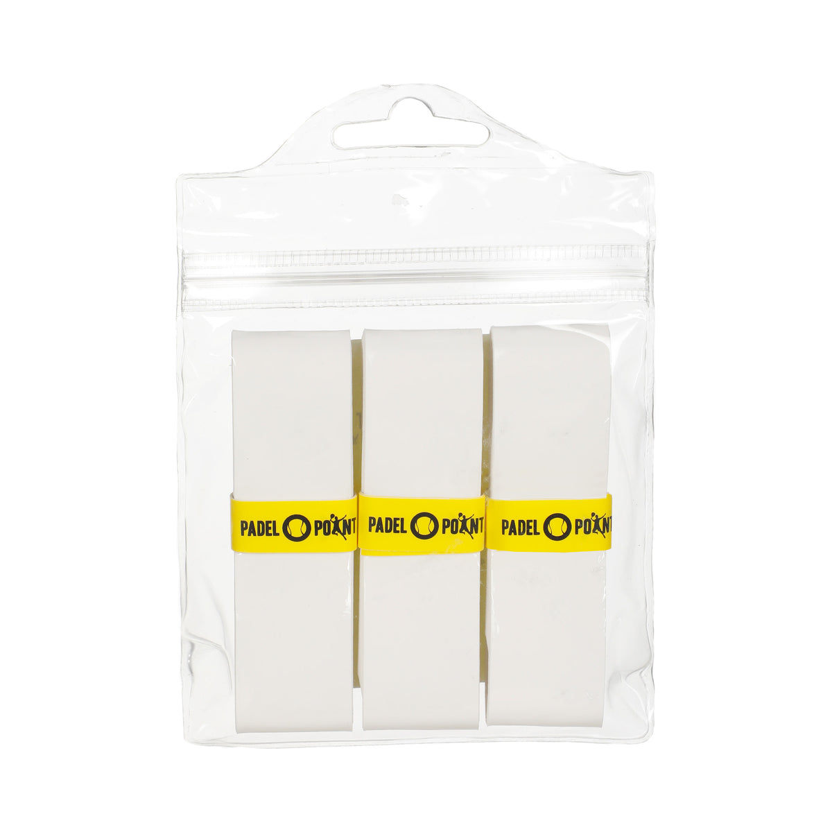 Padel-Point Padel Premium Grip 3 Pack-White