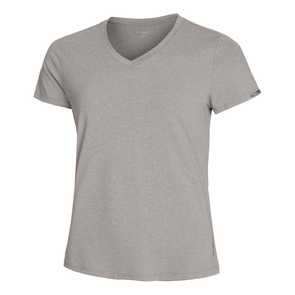 NEO Flyweight V-Teeme Laufshirt Damen-Grau