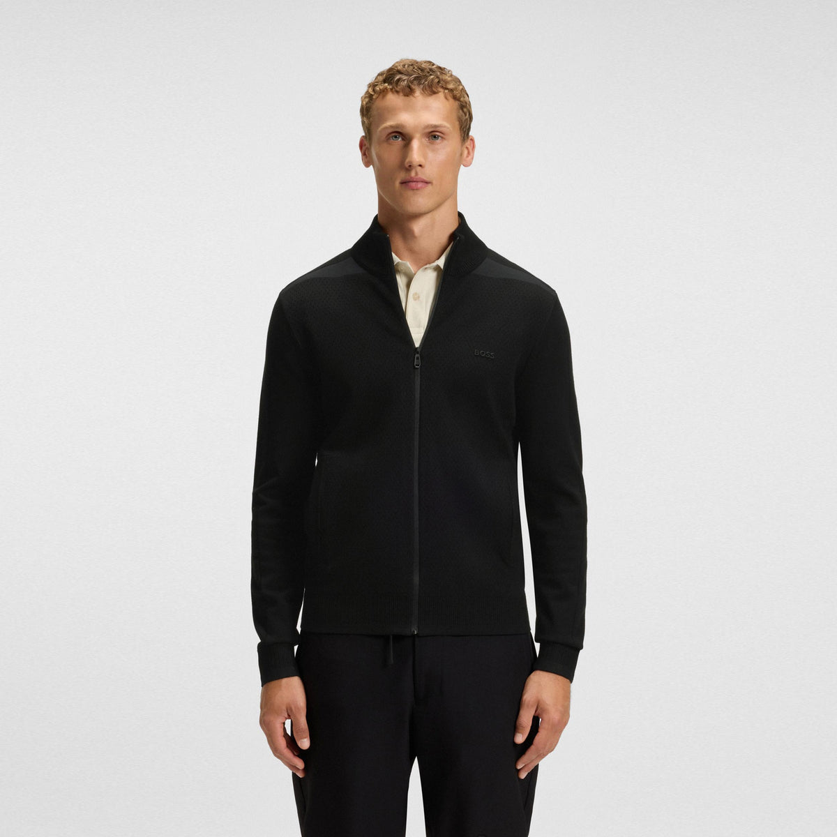 BOSS League Training jacket Men-black