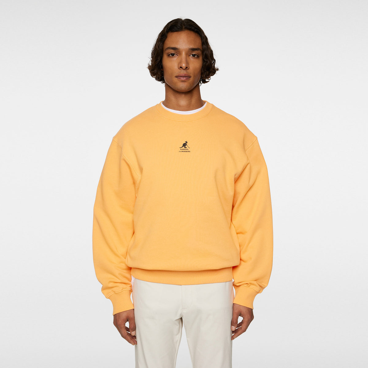 JLindeberg Kangol Roberto Sweatshirt Herren-Orange
