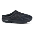 Oocoozie Thermo Mule Recovery shoe Unisex - black, neon green