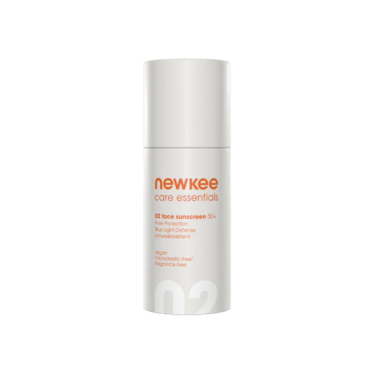 Newkee Face Sunscreen 50+ Cosmetics - white, orange