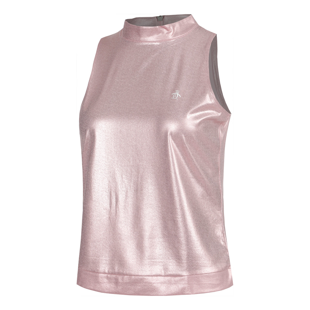 Original Penguin Metallic Tank Top Women-Pink