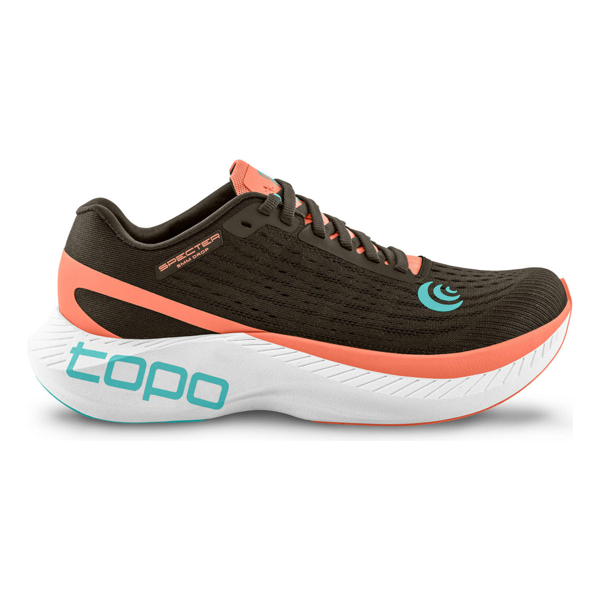 TOPO ATHLETIC Specter Wettkampfschuh Damen-Schwarz,Beige