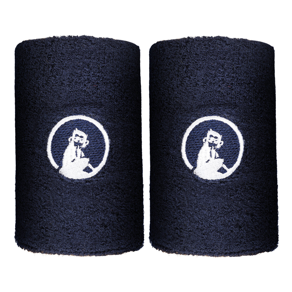 Quiet Please Wristband 2 Pack long - dark blue