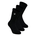 Performance Long Tennis Socks 3 Pack-Black