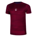 Create Receiver Wipe T-Shirt Men-Wine Red,White