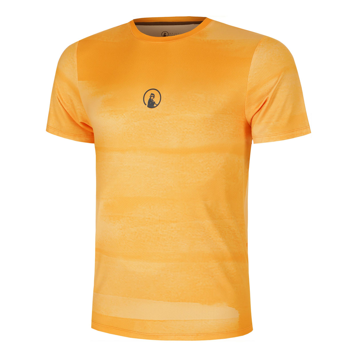 Quiet Please Endlessly Receiver Wipe T-Shirt Men-Orange,Anthracite