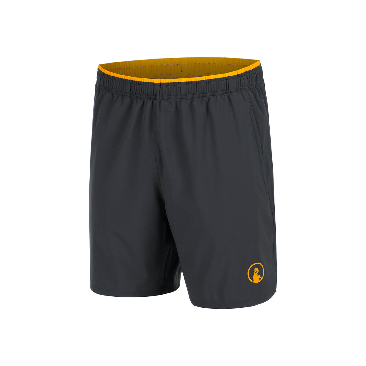 Quiet Please Endlessly Slam 7in Shorts Men-Anthracite,Orange