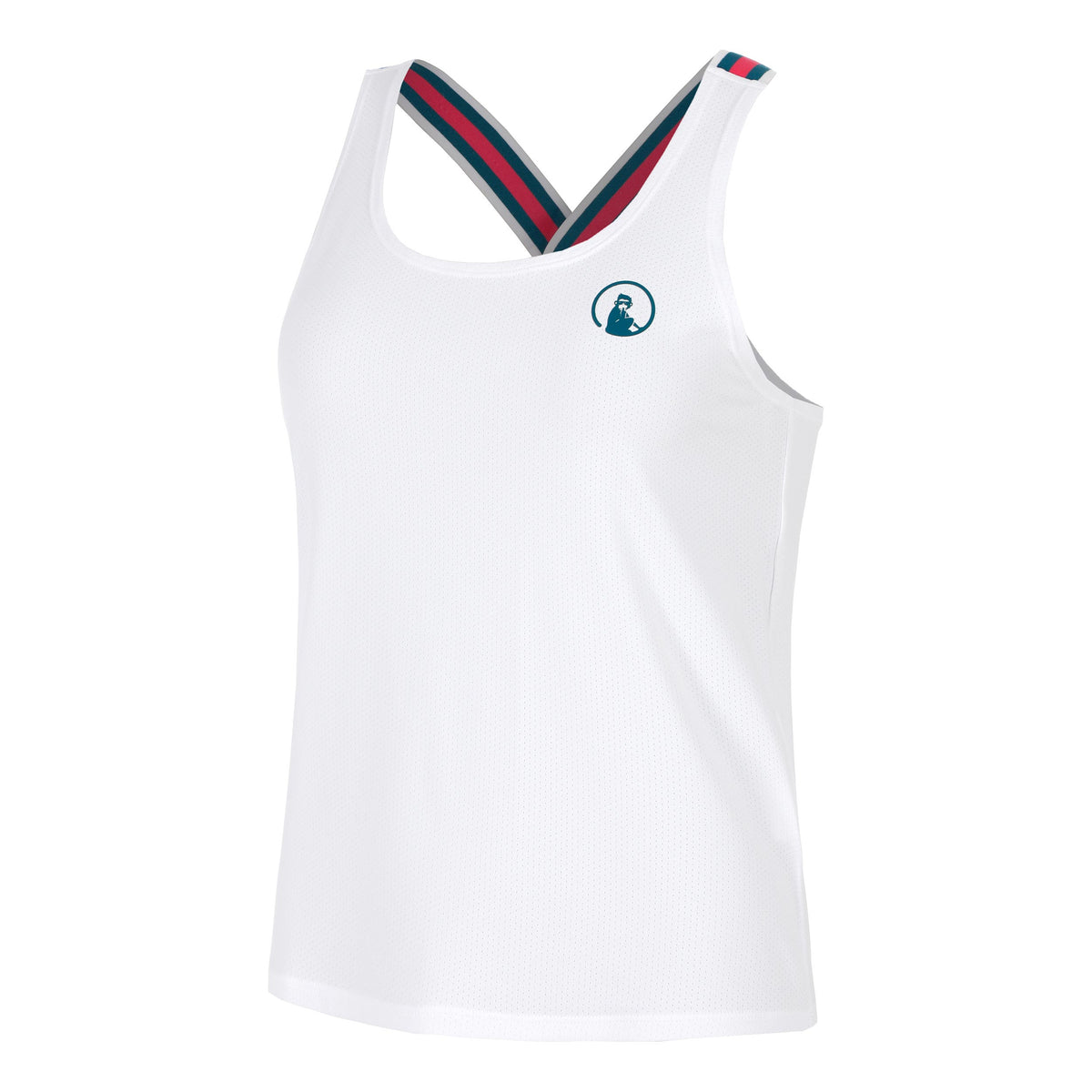 Quiet Please Create Serve & Volley 2.0 Tank Top Women-White,Multicoloured