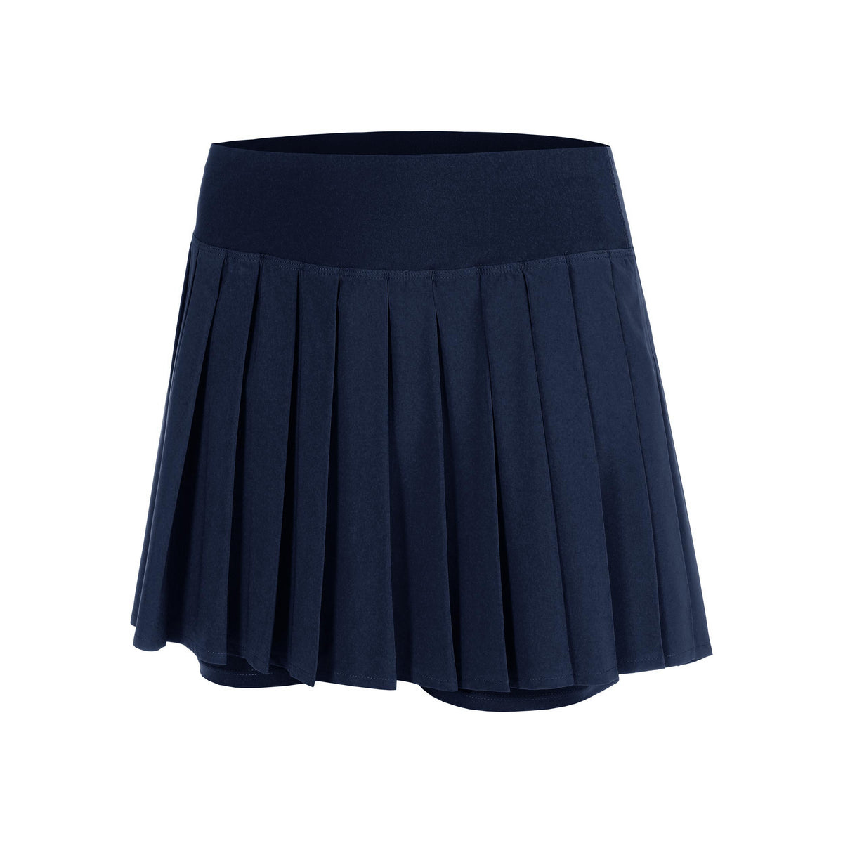 Quiet Please Love Pleated Rock Damen-dunkelblau