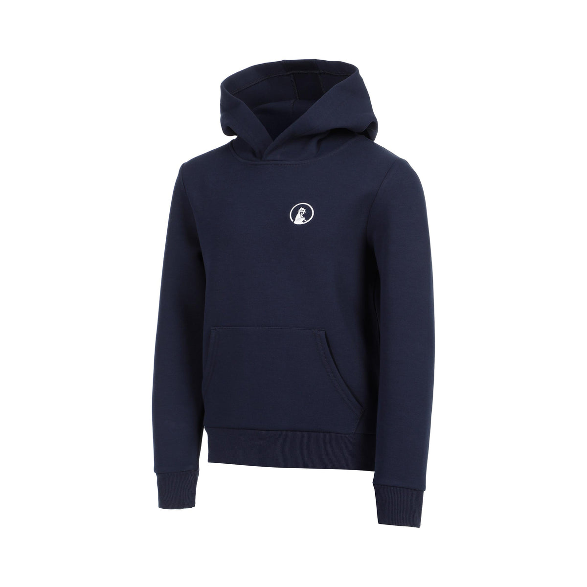 Quiet Please Essential Hoody Kinder - dunkelblau, weiß