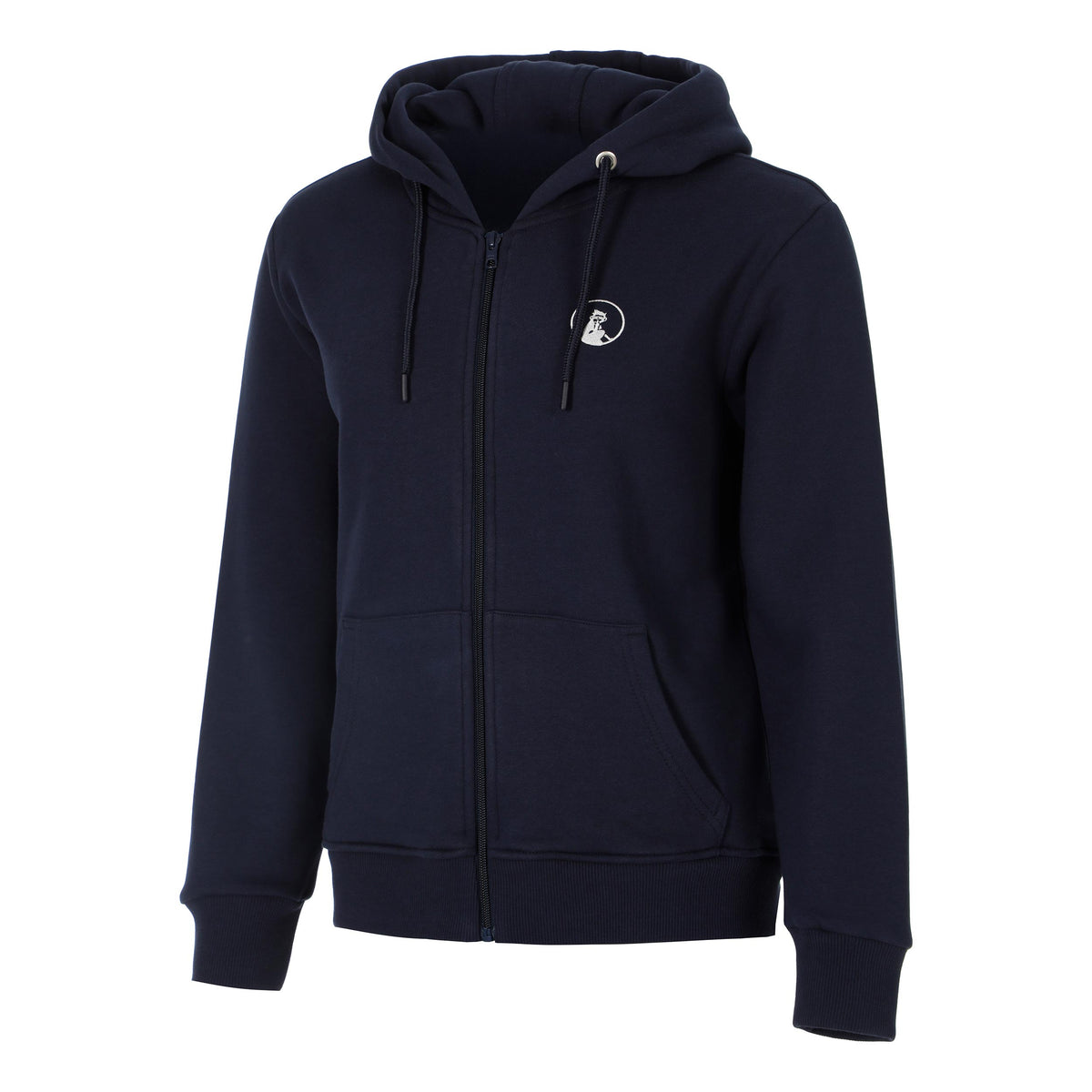 Quiet Please Essential Zip Sweatjacke Damen-dunkelblau