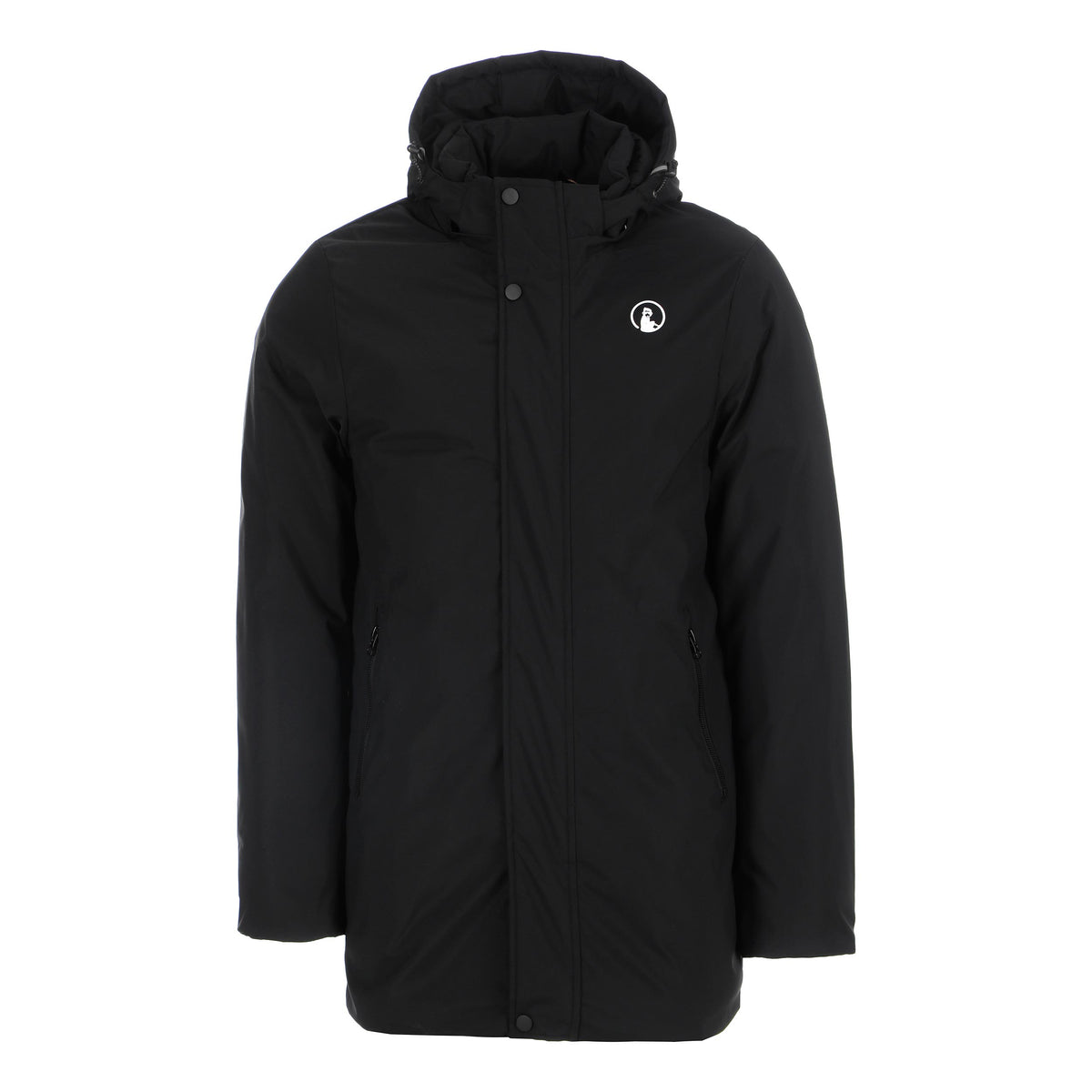 Quiet Please Get Warm Outdoor-Jacke Unisex-black