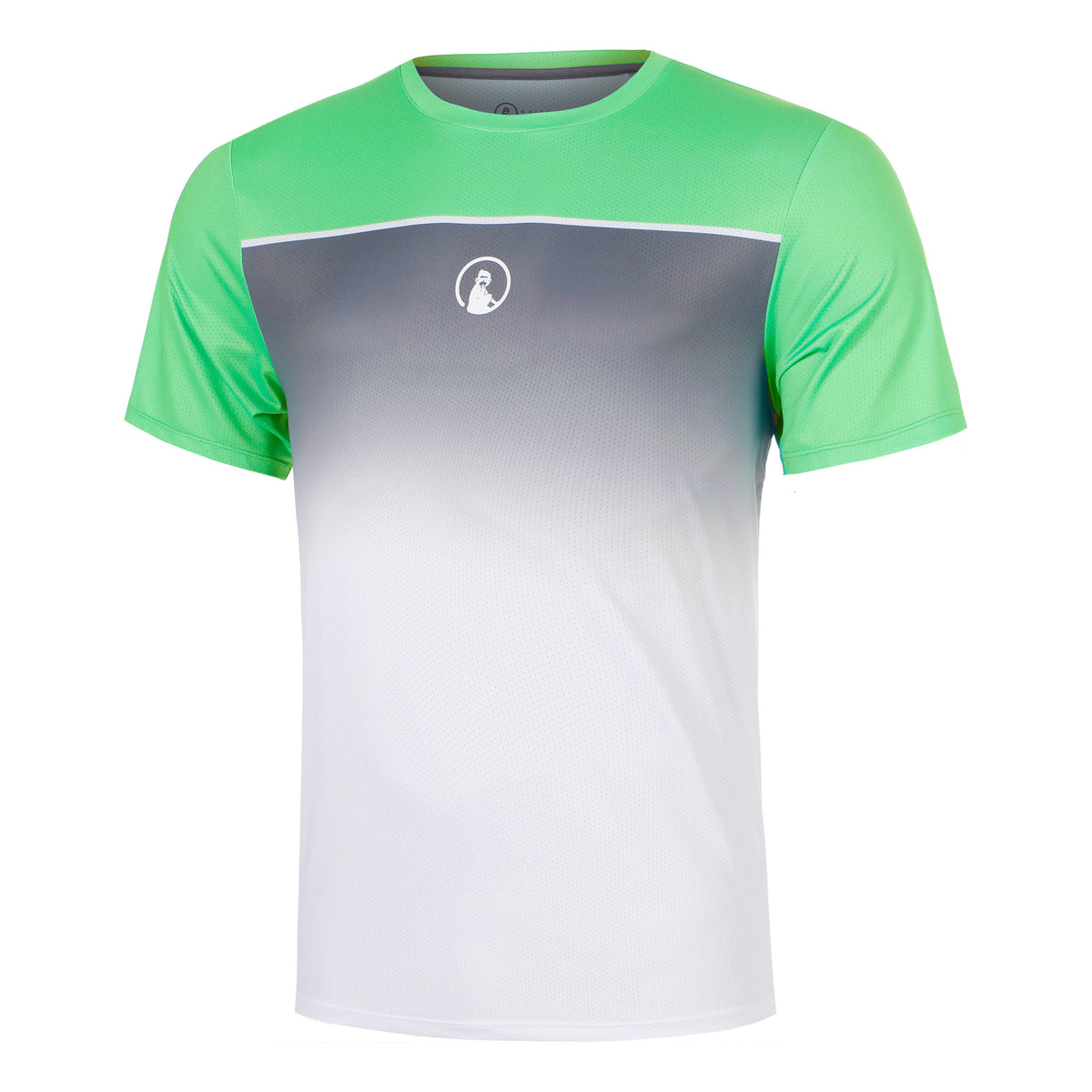 Quiet Please Joy Receiver Faded T-Shirt Herren - grün, weiß
