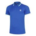 Joy Tournament Tipping Polo Men - blue, white