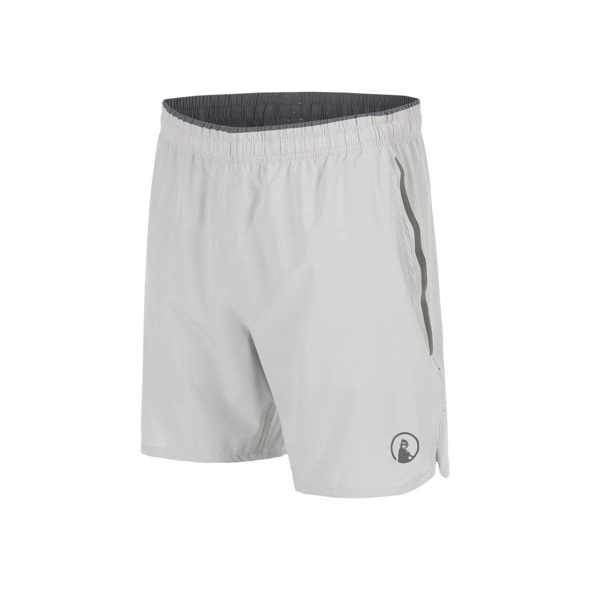 Quiet Please Drop 7in Shorts Men - grey, dark grey