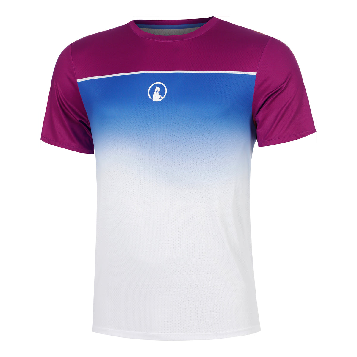 Quiet Please Receiver Faded T-Shirt Herren - pink, weiß