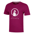 Trainings T-Shirt Men-berry, white