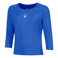 Crush Mixed Longsleeve Damen-blau, weiß