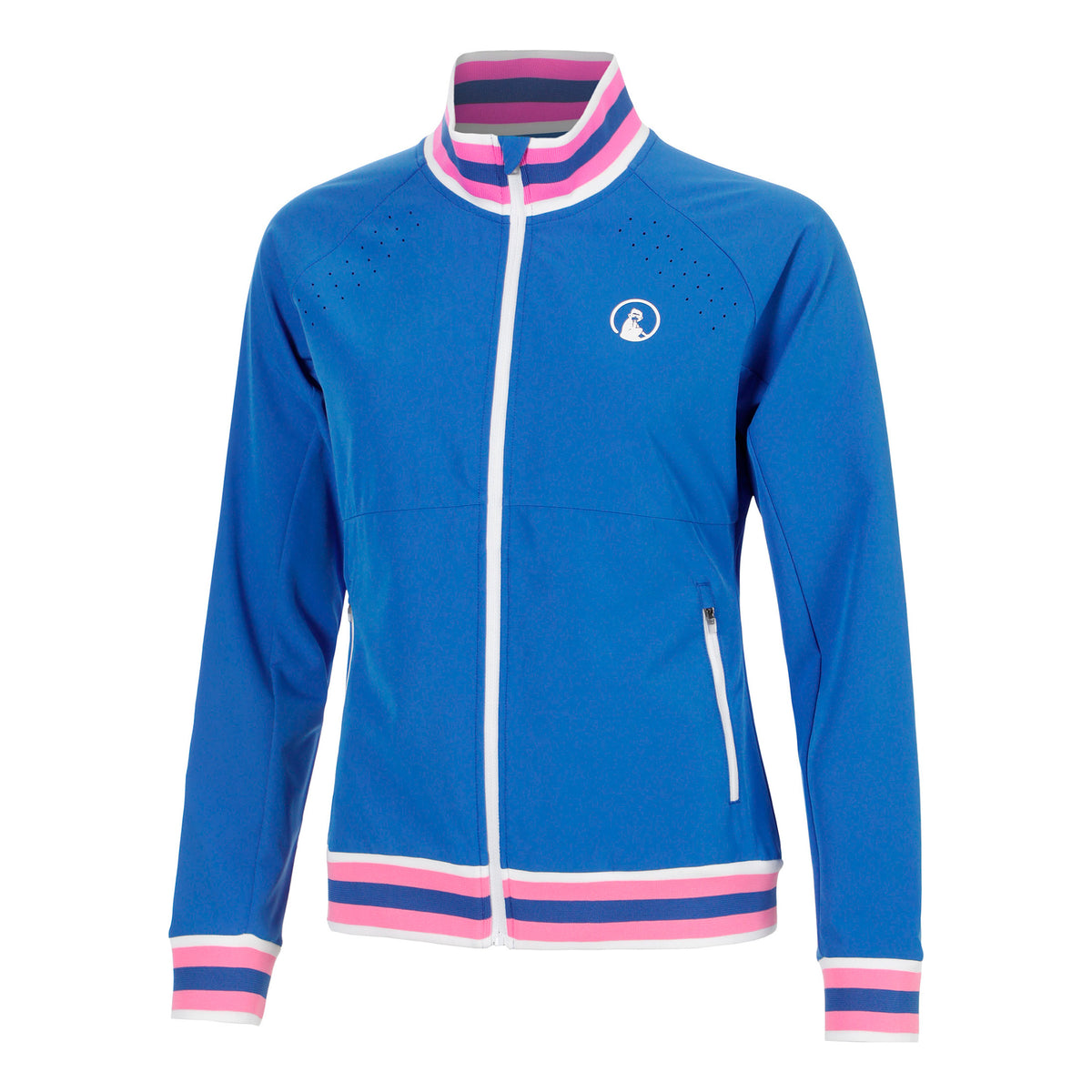 Quiet Please Tipping Training jacket Women - blue, white