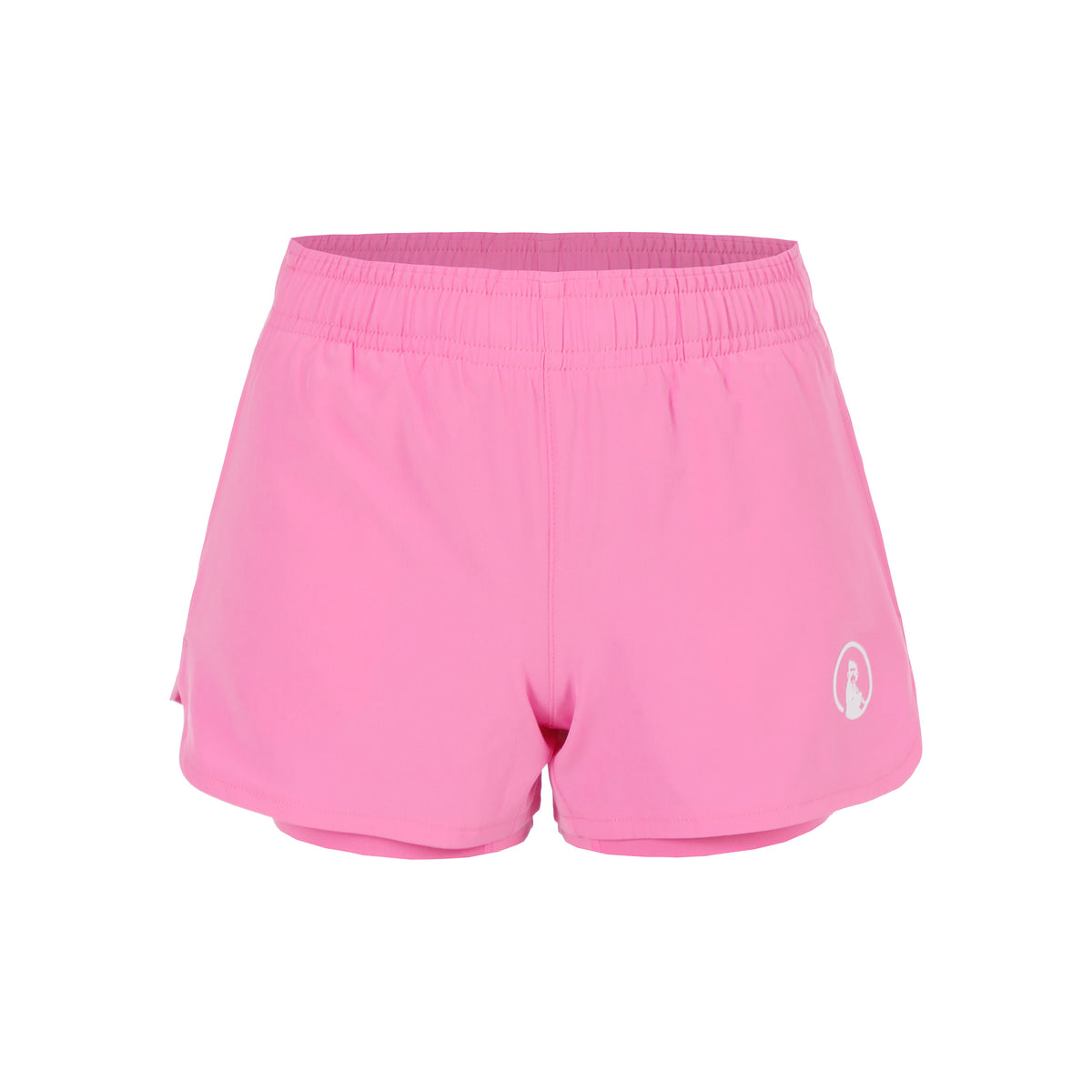 Quiet Please Point 2in1 Shorts Mädchen - pink, weiß