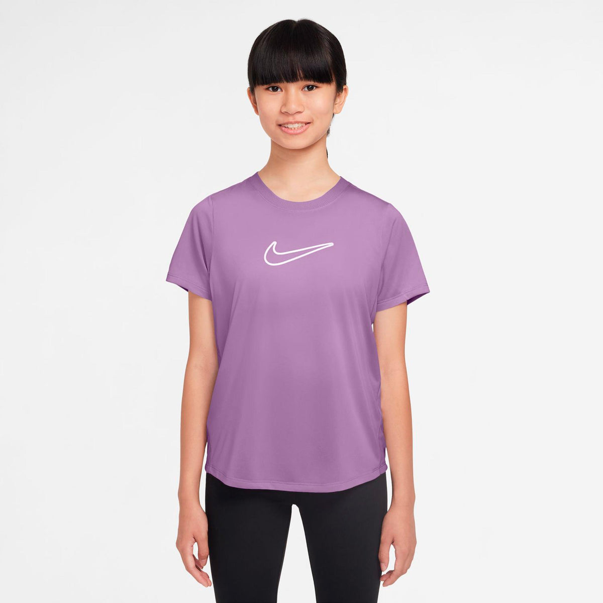 Nike Dri-FIT One T-Shirt Kinder - violett