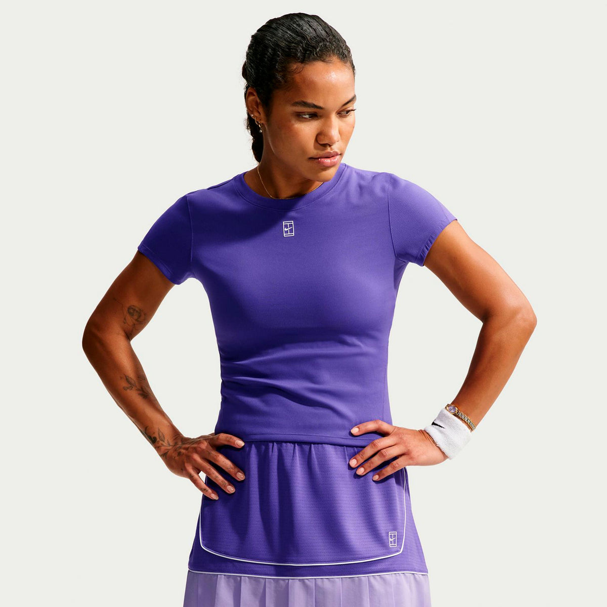 Nike Court Dri-FIT Advantage T-Shirt Women - lilac