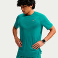 Stride  Laufshirt Herren - petrol, silber