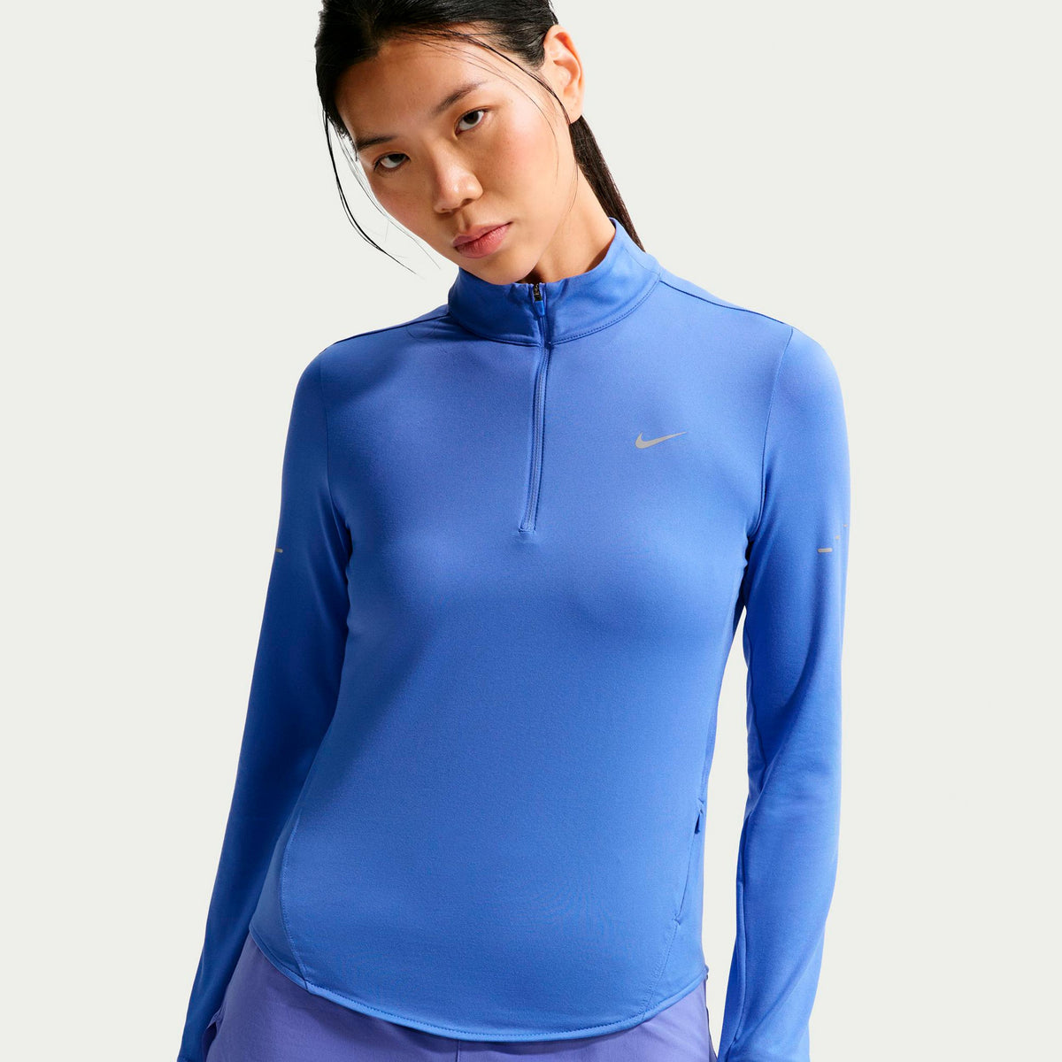 Nike Swift Running shirt Women - blue, silver