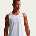 Stride Running shirt Men - white, silver