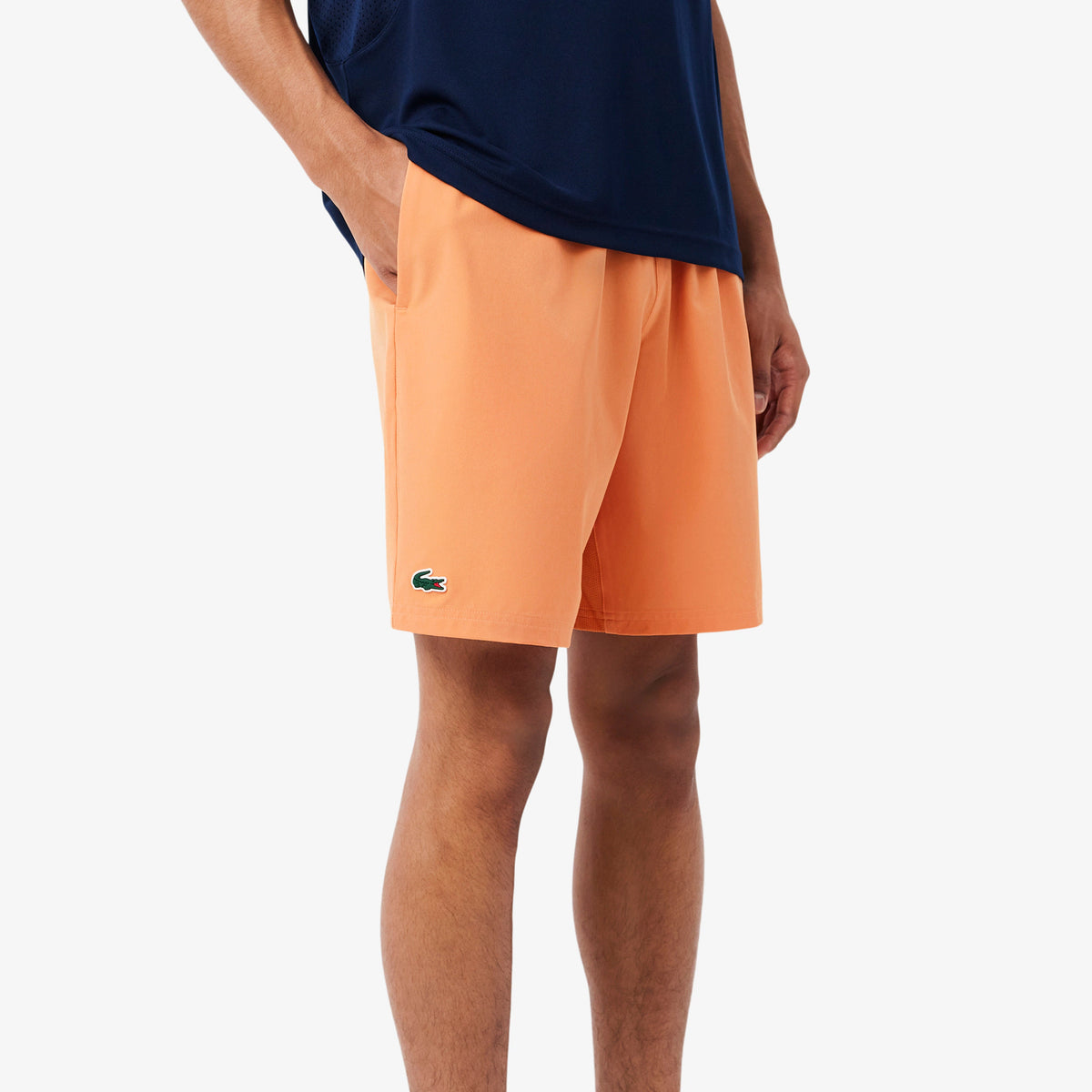 Lacoste Djokovic Shorts Men - orange, white