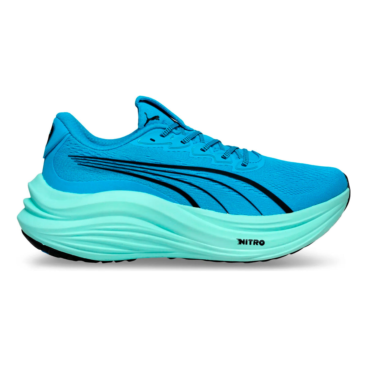 Puma MagMax Nitro Neutral running shoe Men - blue, mint