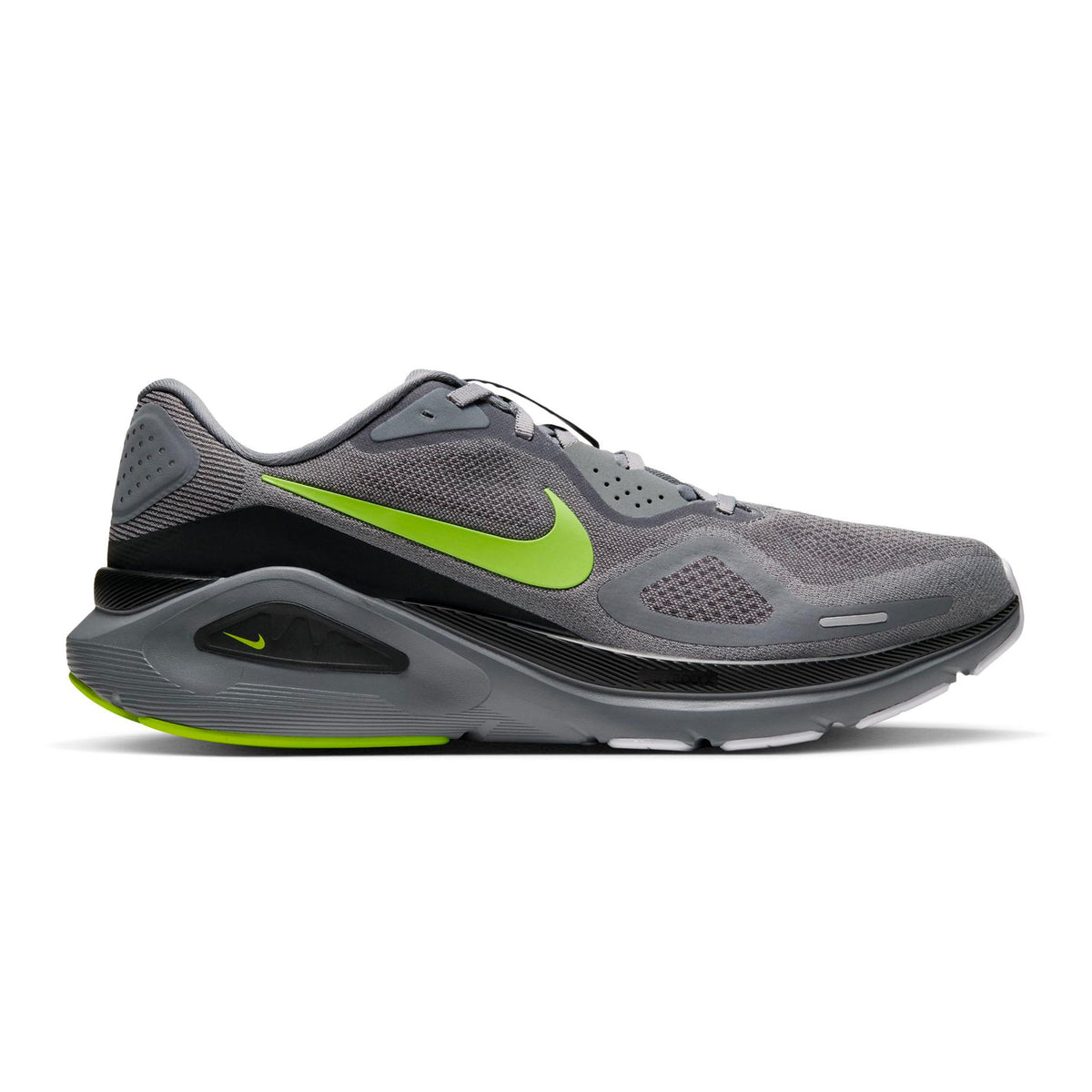 Nike Structure 26 Stability running shoe Men - grey, lemon