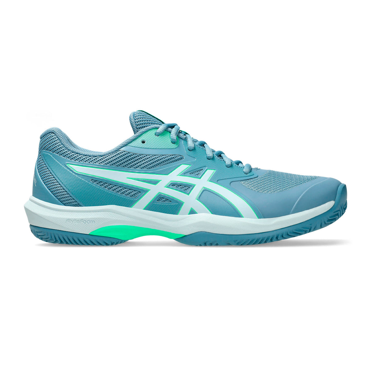 ASICS Game FF Padel shoe Men - blue grey, neon green
