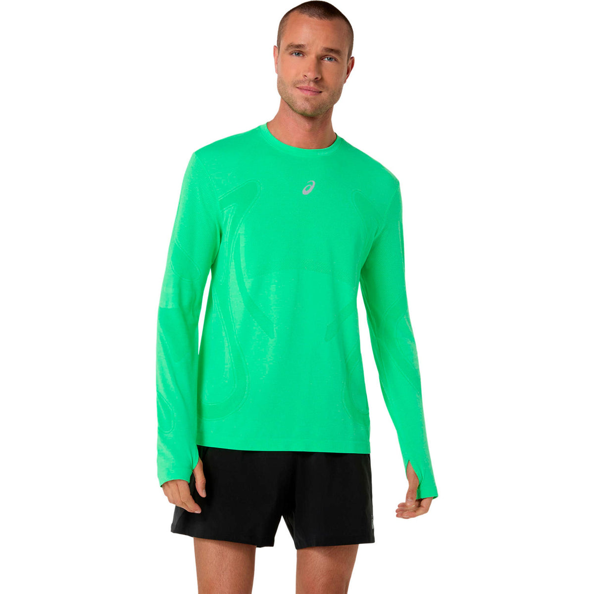 ASICS Road Seamless  Running shirt Men - green, green