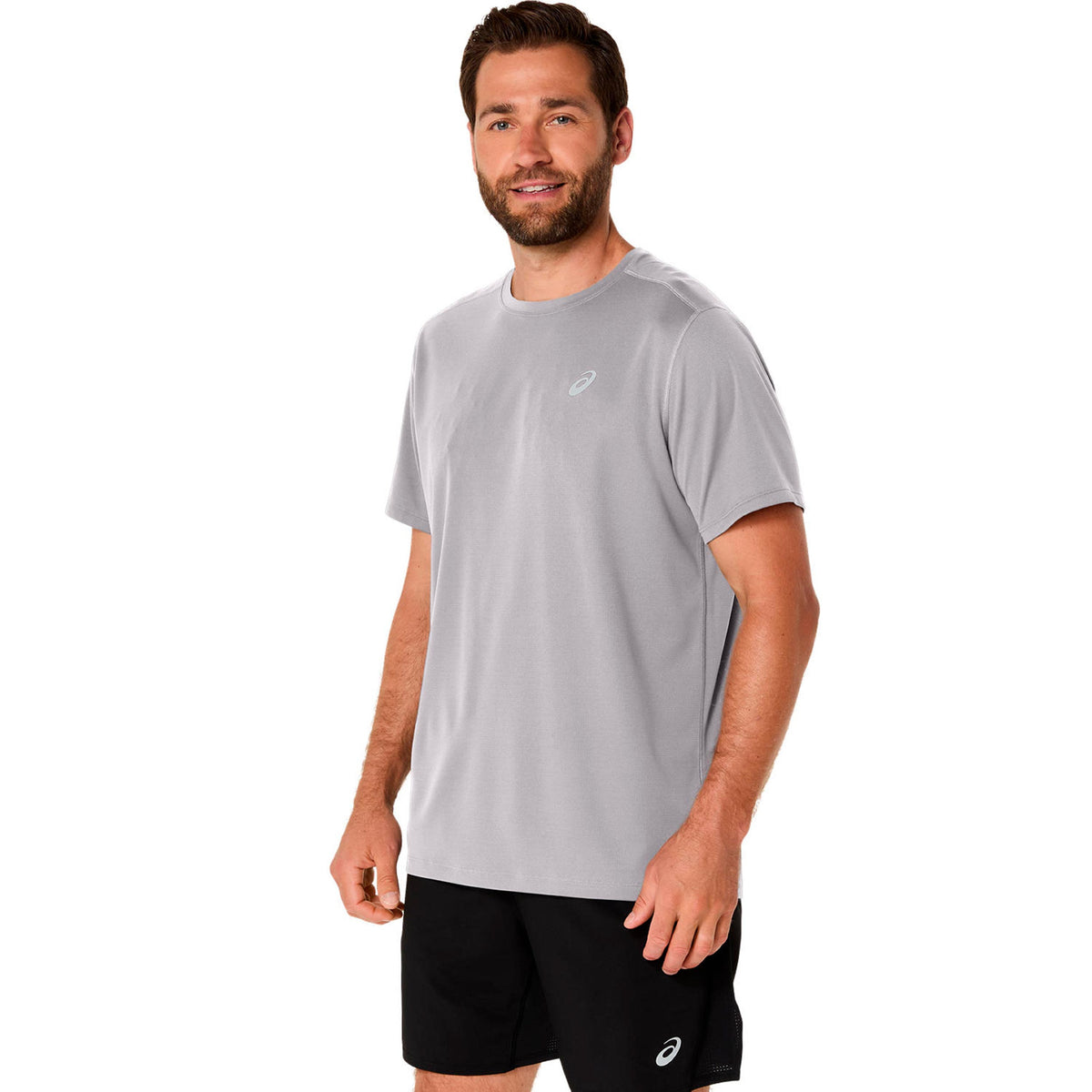 ASICS Core Laufshirt Herren - hellgrau