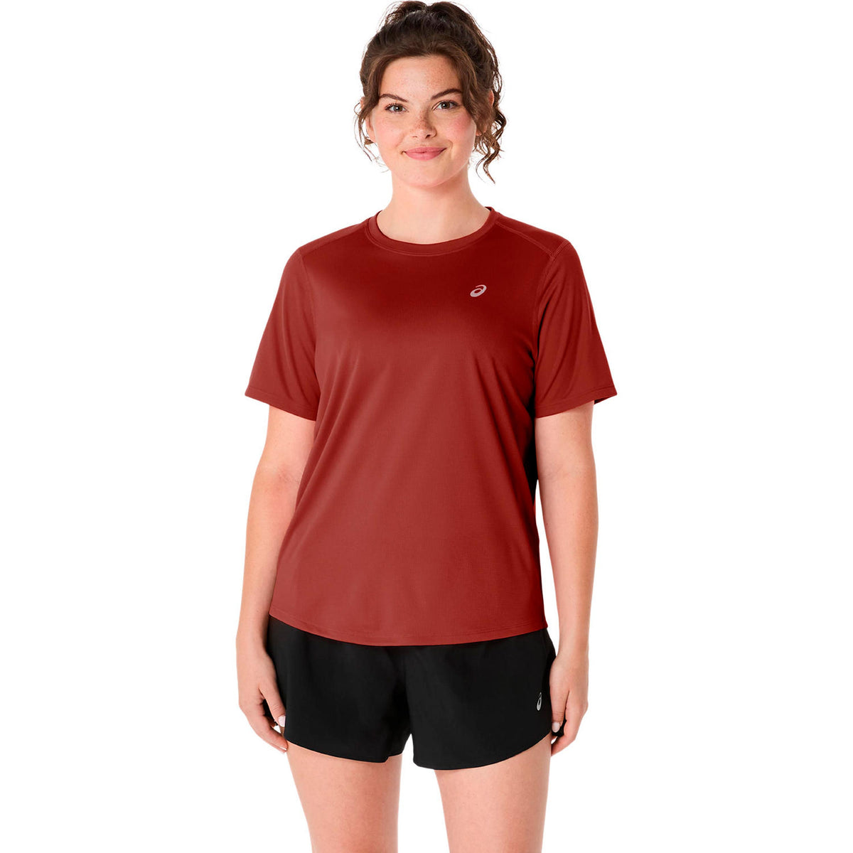 ASICS Core Laufshirt Damen - berry
