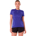 Road Seamless  Laufshirt Damen - blau, lila