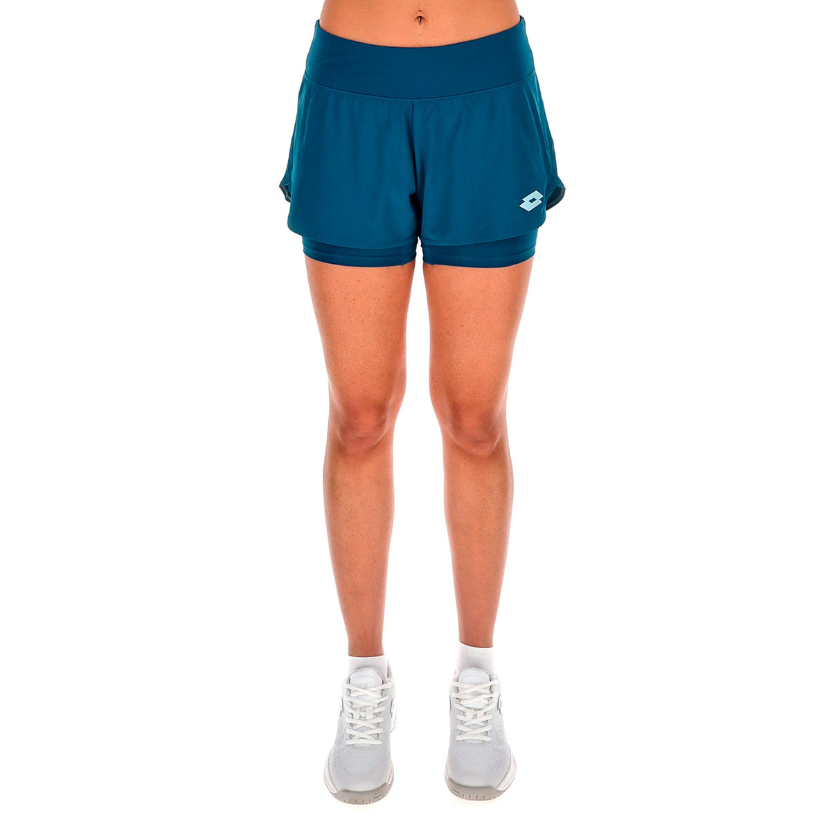 Lotto Tech II Shorts Damen - blaugrau