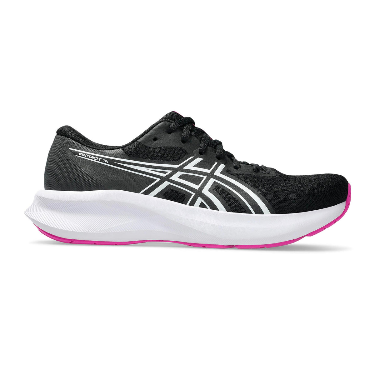 ASICS Patriot 14 Neutral running shoe Women - black, pink