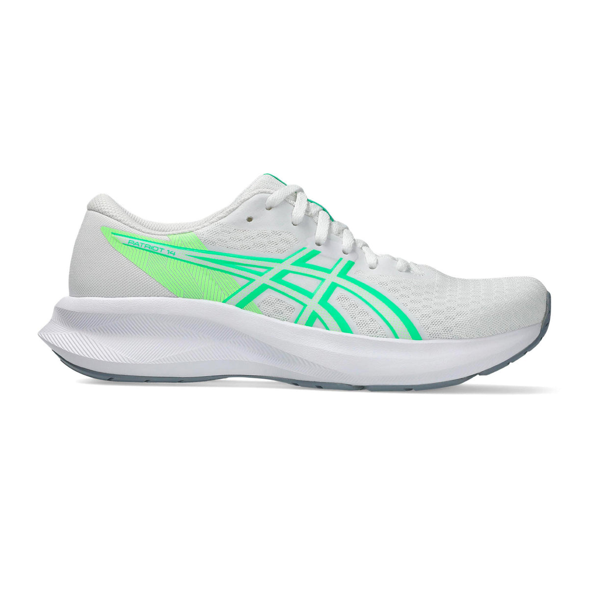 ASICS Patriot 14 Neutral running shoe Women - white, green