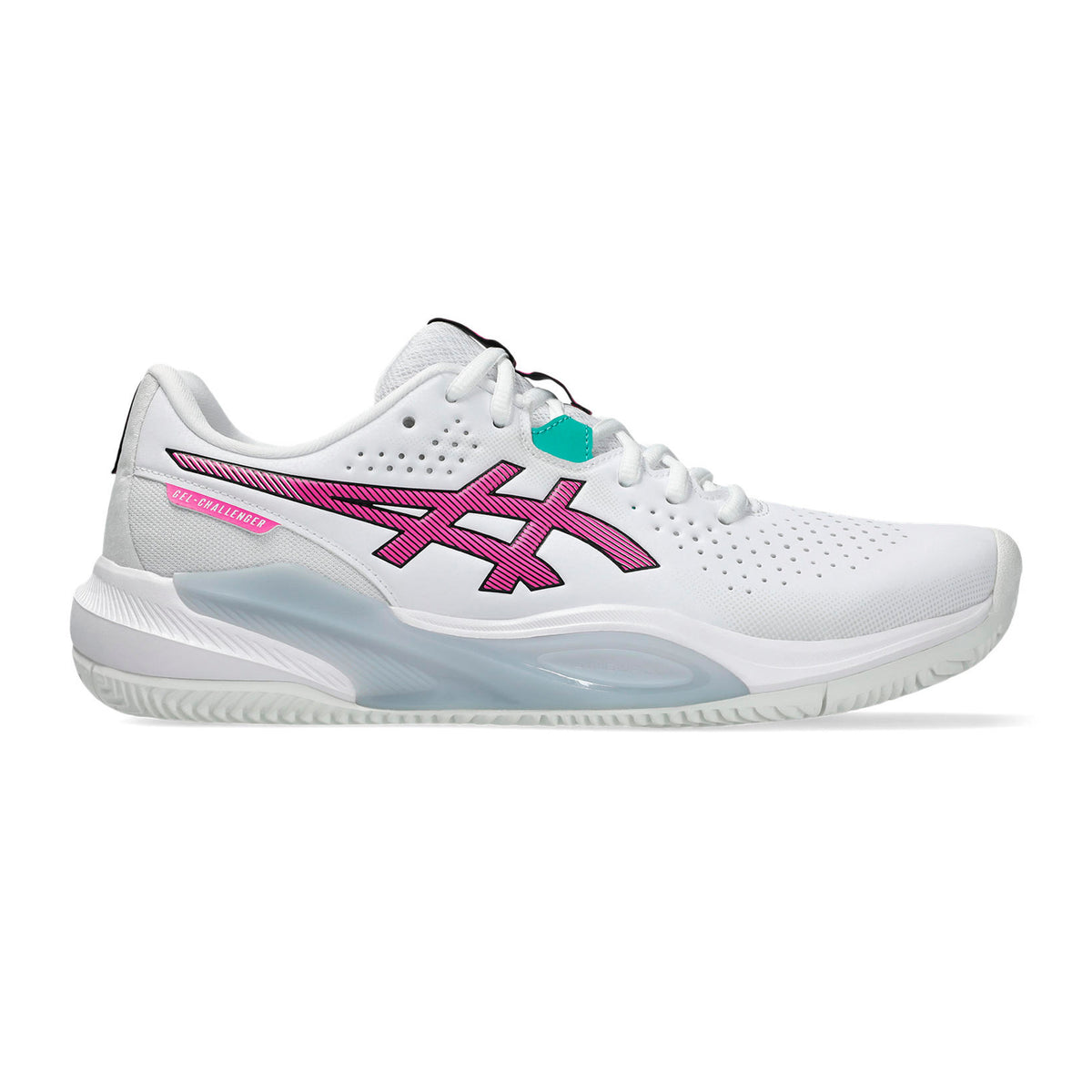 ASICS Gel-Challenger 15 Sandplatzschuh Herren - weiß, pink