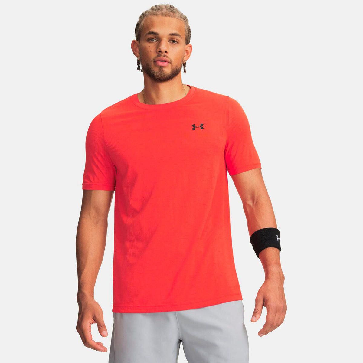 Under Armour Vanish Seamless T-Shirt Men-red, black