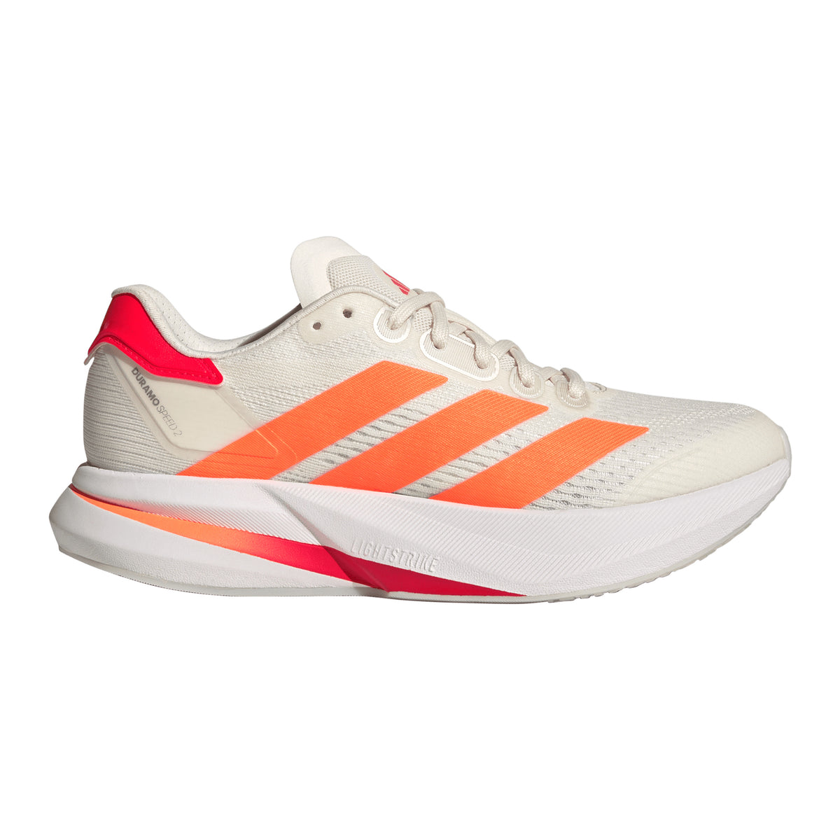adidas Duramo Speed 2 Neutralschuh Damen - weiß, rot
