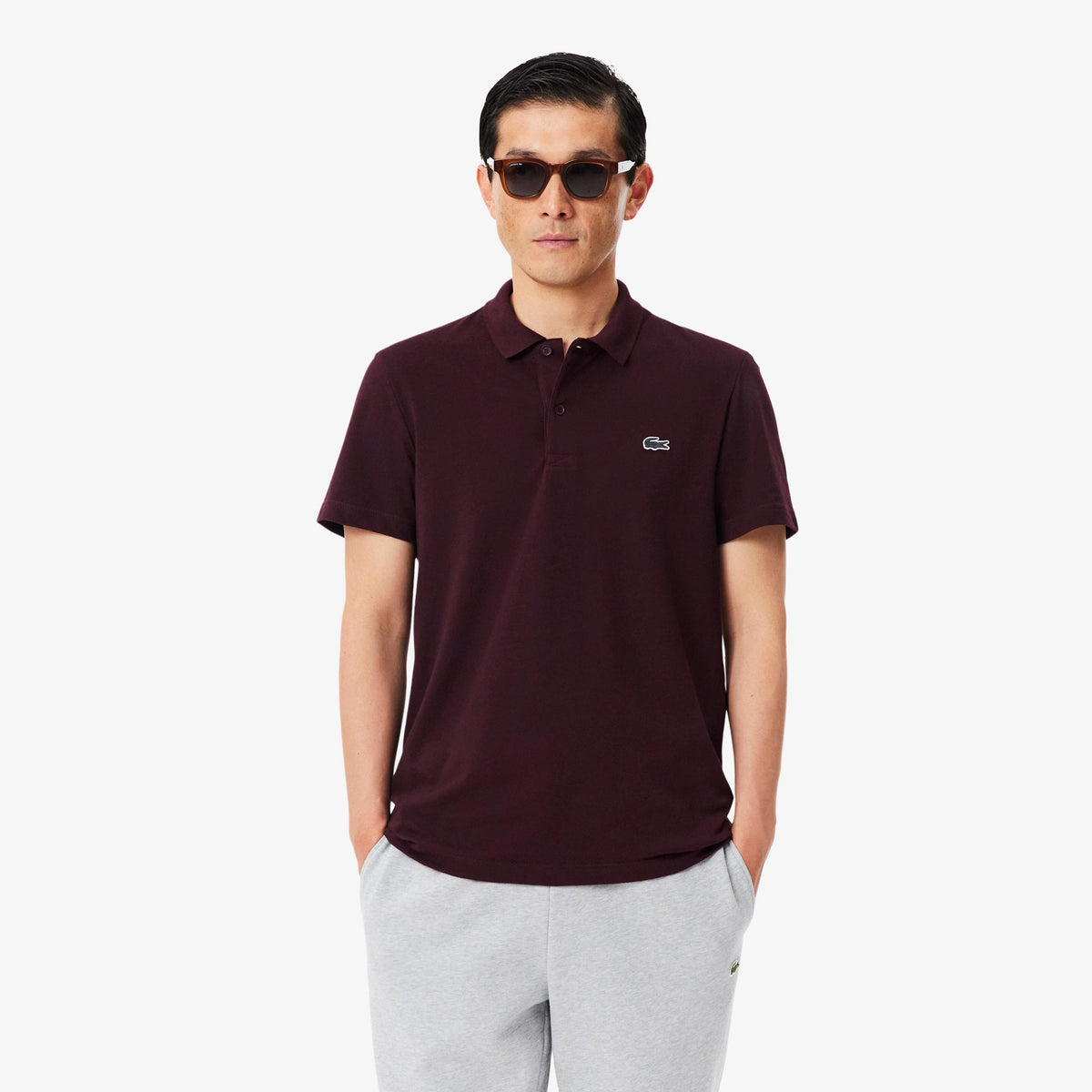 Lacoste Polo Herren - braun