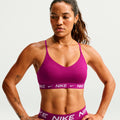 Dri-Fit INDY Light Support Sports bras Women - berry, white