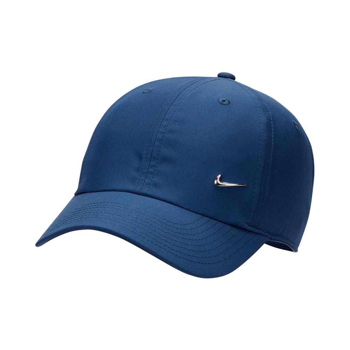 Nike Dri-Fit Club Cap Unisex - dunkelblau, silber